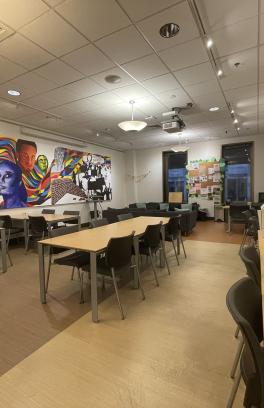 The Pacific Islander, Asian & Asian American Student Center's space and layout.